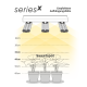 Greenception GCx4 PWR Pflanzlampe für Anzucht-Projekte, lautlos und mit 2-Kanal-Dimmung